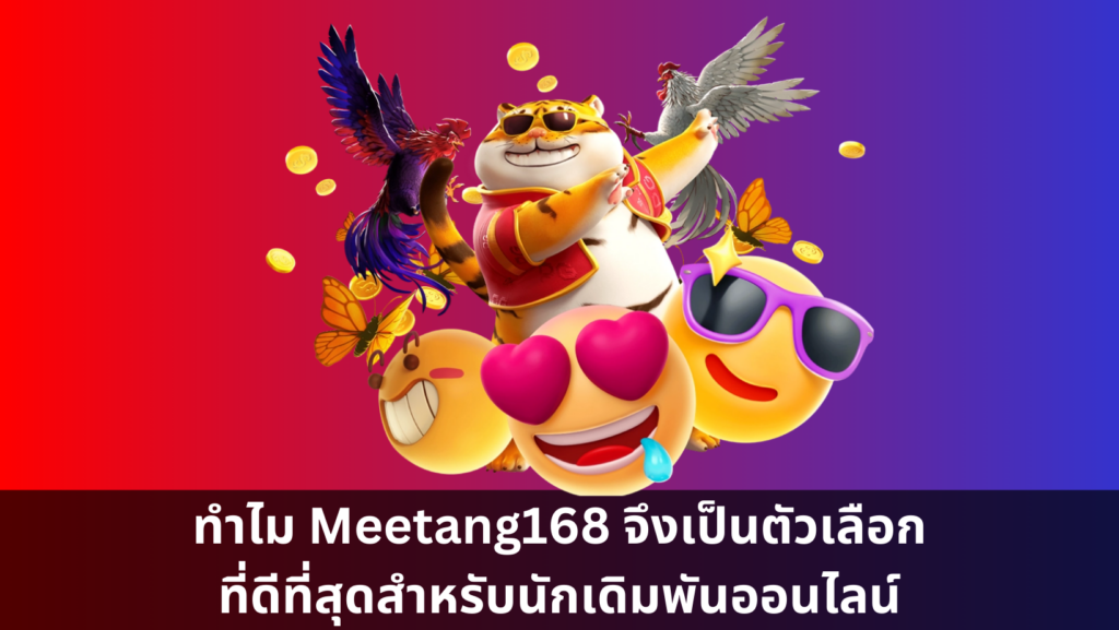 ทำไม Meetang168 จึงเป็นตัวเลือกที่ดีที่สุดสำหรับนักเดิมพันออนไลน์